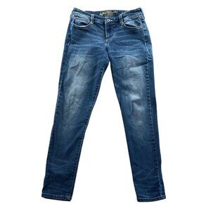 Arizona Women's Jeans Size 28 Measured Jegging Blue Denim Casual Stretch